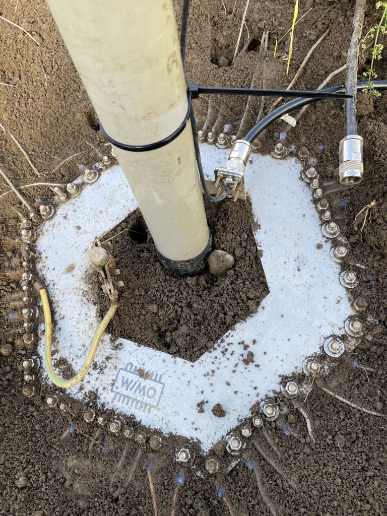 Radialplatte